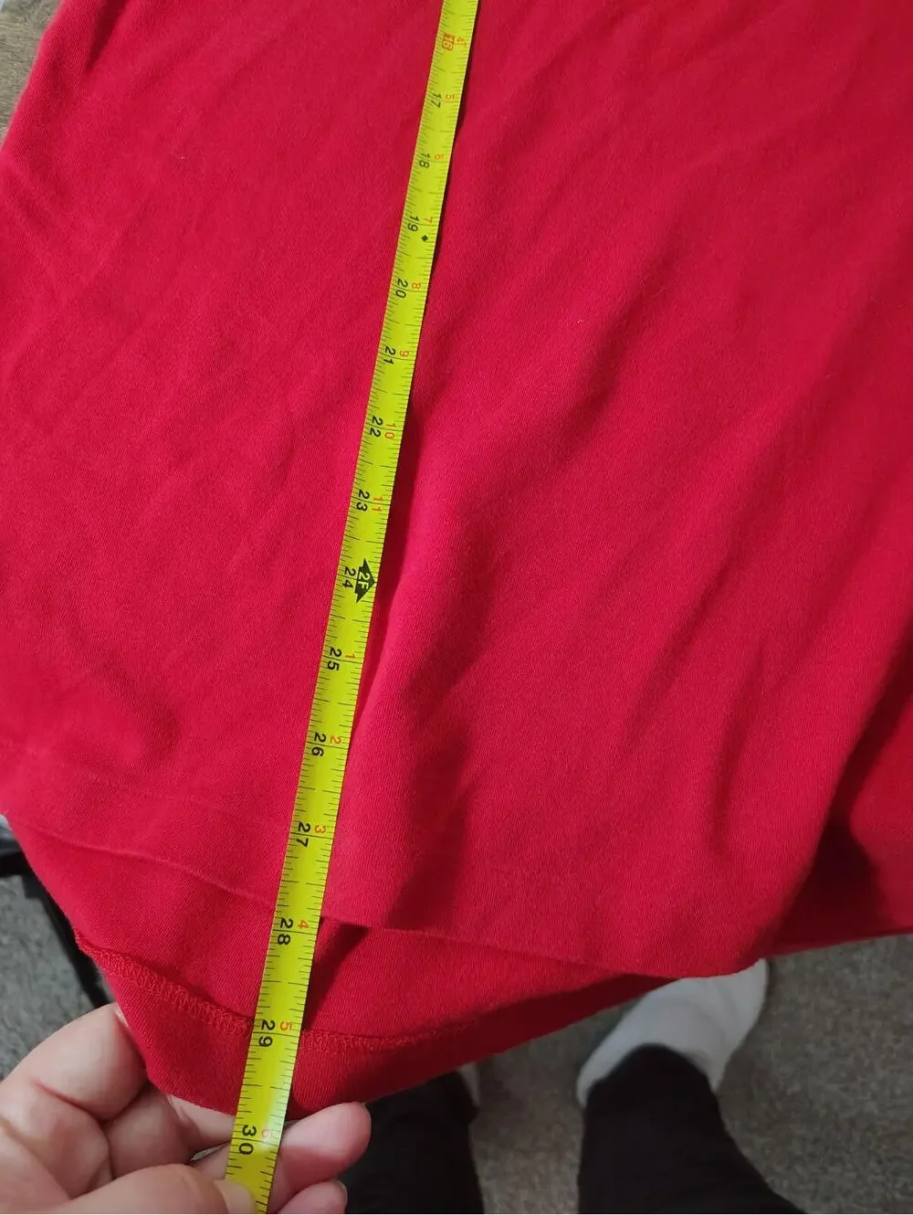 Polo Ralph Lauren Red Mens XL 100% Cotton Logo Colard